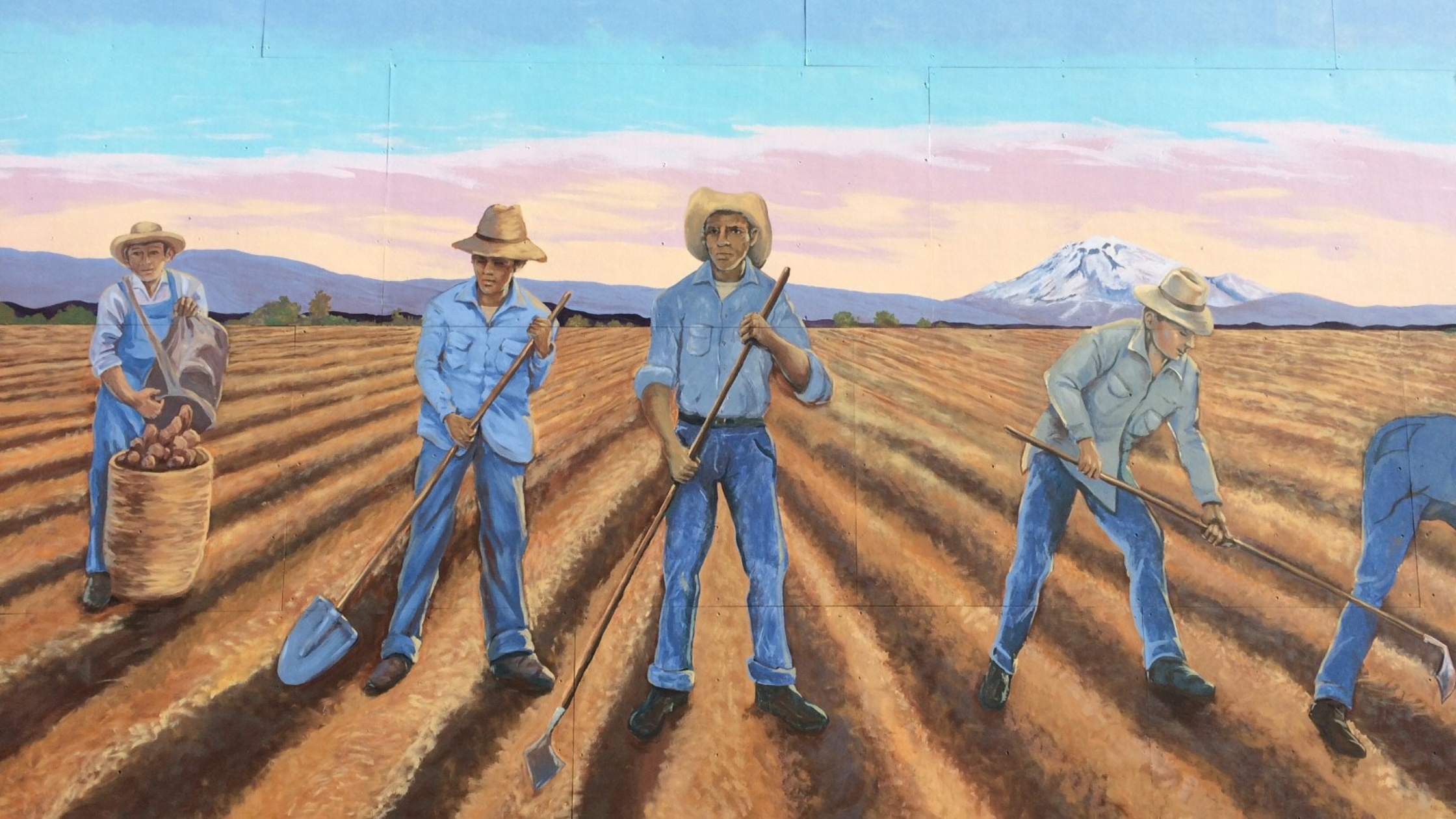A mural in Toppenish (Yakima County) photographed by one of our team members during a community visit in 2018.
